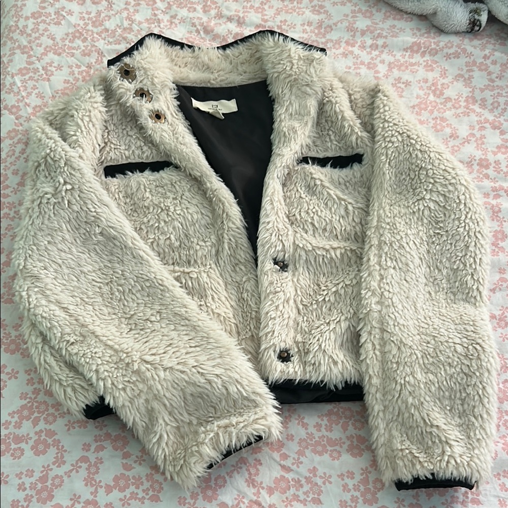 Cozy Cream Shearling Jacket